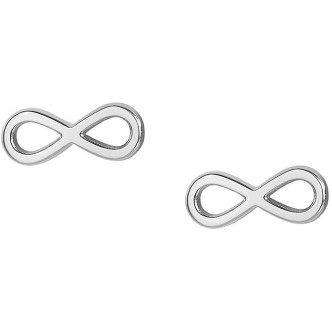 1 - Infinity Nomination woman earrings 925 Silver 027220/024 Mon Amour collection