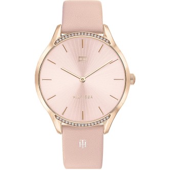 1 - Orologio Tommy Hilfiger donna solo tempo 1782215 acciaio Oro rosa collezione Gray