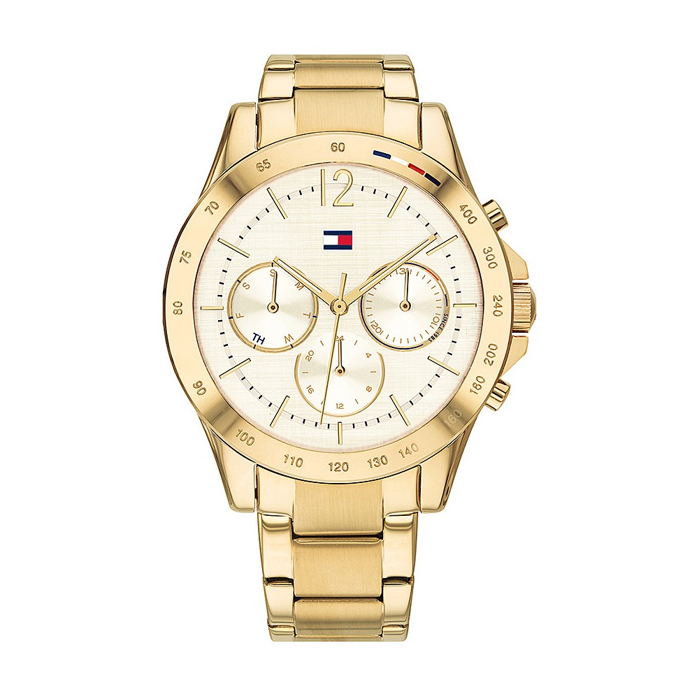 1 - Tommy Hilfiger Haven Chronograph 1782195 Gold-colored steel