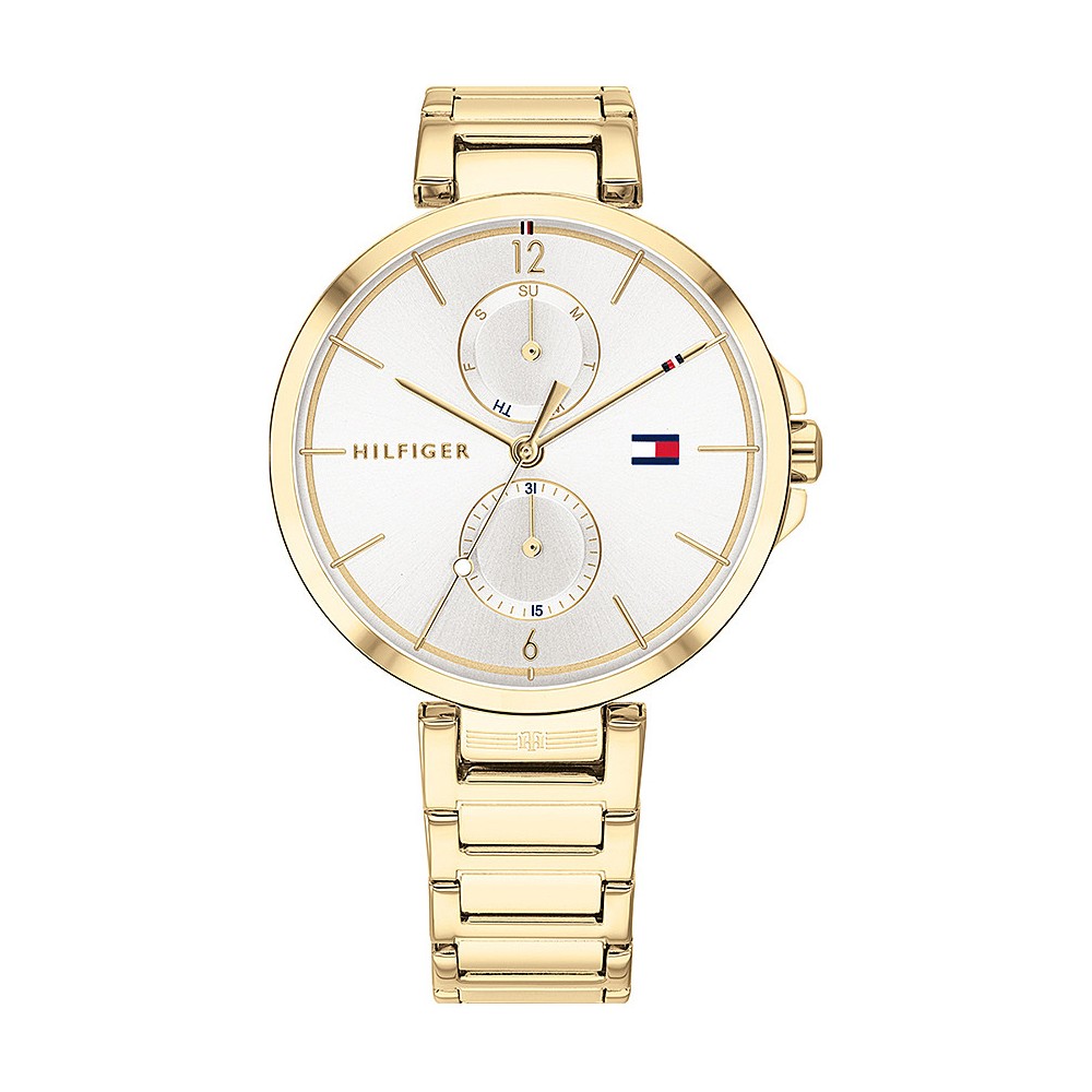 1 - Orologio Tommy Hilfiger Angela donna Multifunzione 1782128 acciaio color Oro