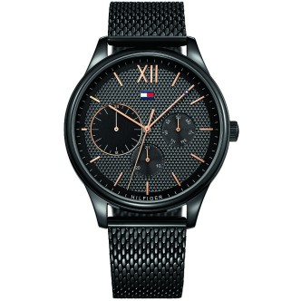 1 - Tommy Hilfiger watch Damon Multifunction man 1791420 Milan mesh bracelet