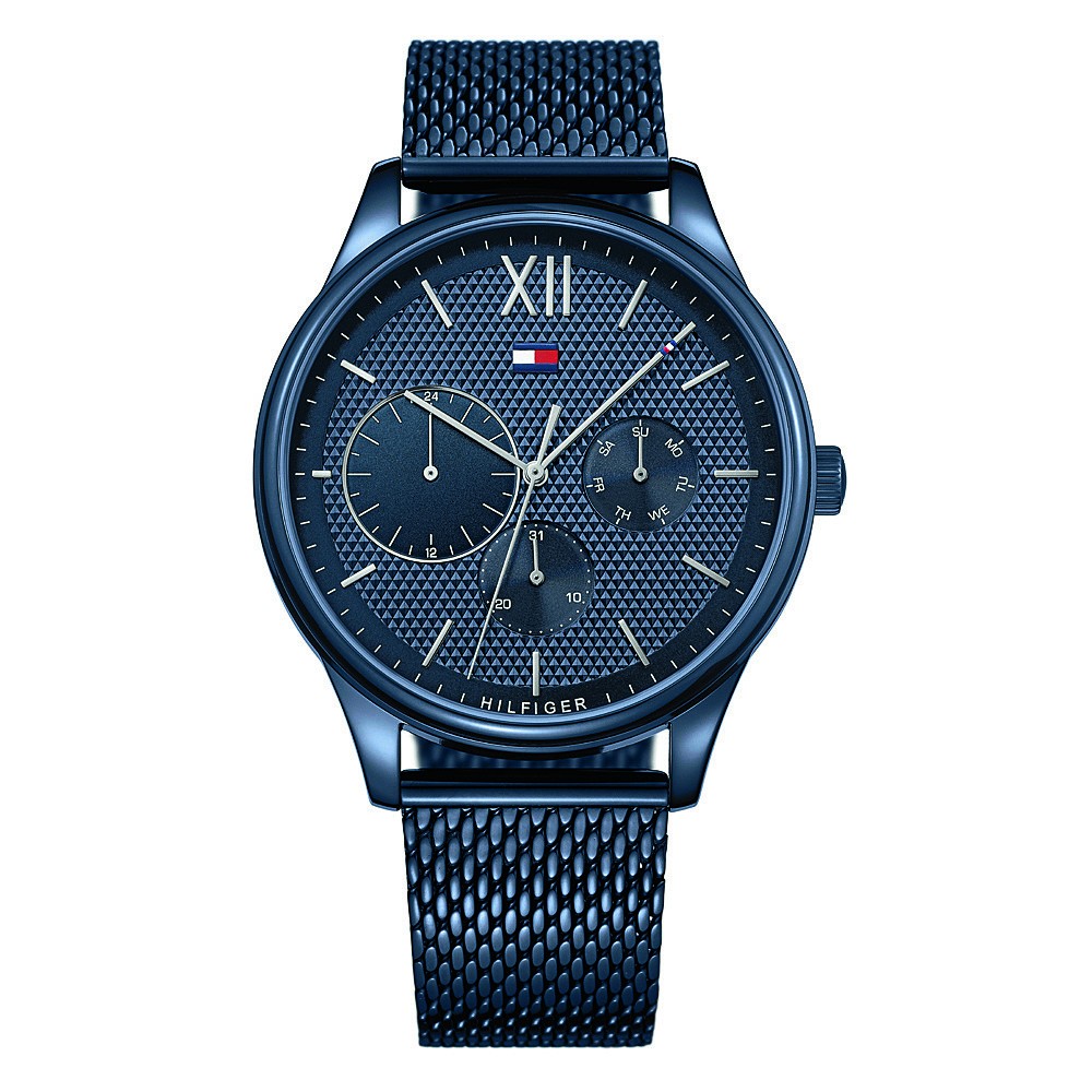 1 - Tommy Hilfiger watch Damon Multifunction man 1791421 Milan mesh bracelet