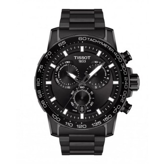 1 - Orologio Tissot Supersport Chrono Cronografo T125.617.33.051.00 acciaio PVD Nero