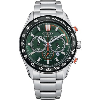 1 - Citizen Aviator Chronograph men's watch CA4486-82X steel Eco-Drive