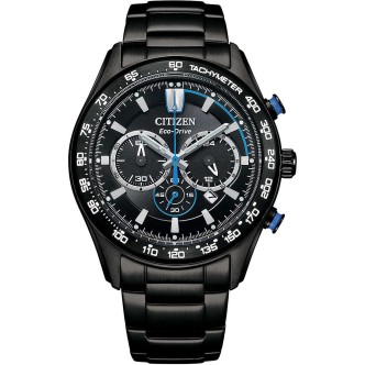 1 - Citizen Aviator Chronograph men's watch CA4485-85E steel Eco-Drive