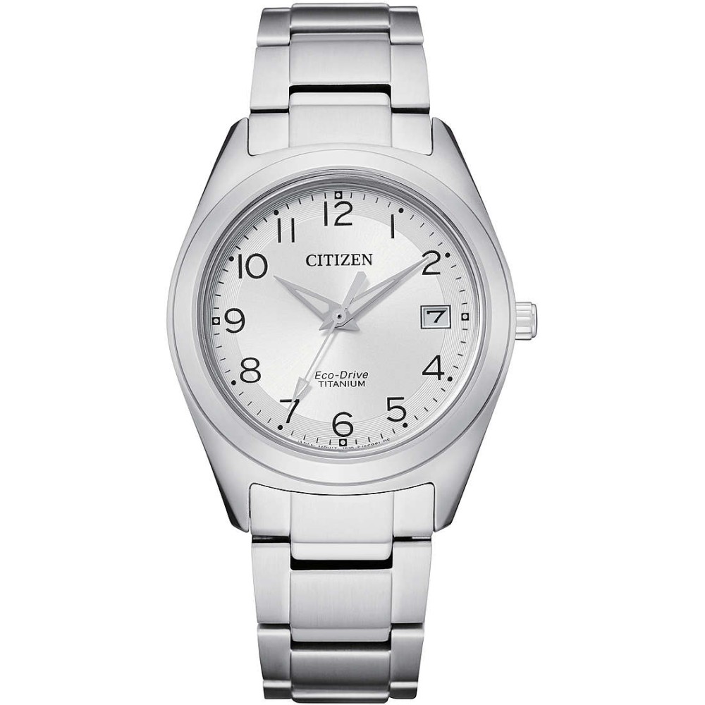 1 - Citizen women's Super Titanium FE6150-85A Eco-Drive steel watch