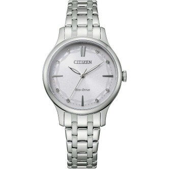 1 - Citizen women's Classic EM0890-85A Eco-Drive steel watch