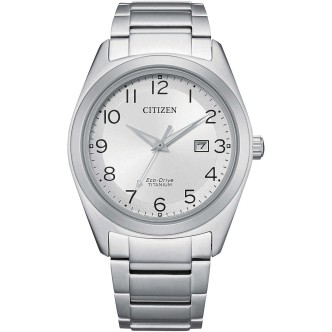 1 - Citizen Super Titanium men's watch AW1640-83A Eco-Drive steel