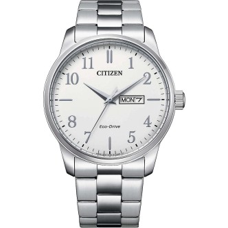 1 - Orologio Citizen Classic solo tempo uomo BM8550-81A acciaio Eco-Drive