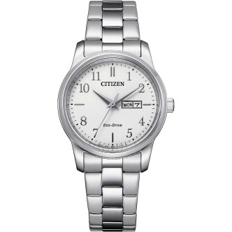 1 - Citizen women's Classic EW3260-84A Eco-Drive steel watch