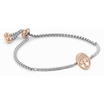 1 - Bracciale albero della vita donna Nomination 028004/017 acciaio 316L collezione Milleluci