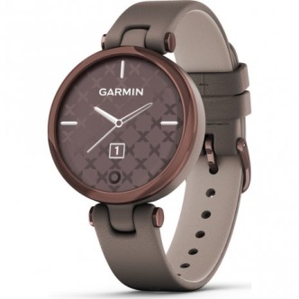 1 - Smartwatch Garmin Lily Sport donna 010-02384-B0 cinturino in pelle