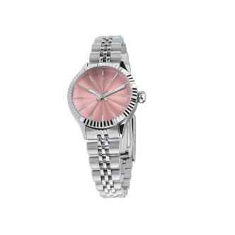 1 - Orologio Hoops Solo Tempo donna analogico cinturino in acciaio collezione Luxury 2560L03