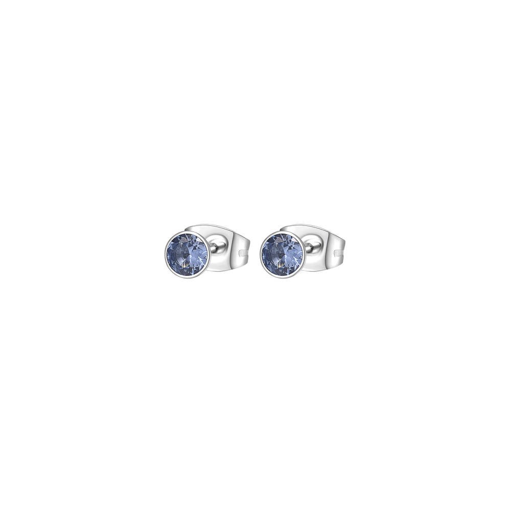 1 - Chakra Brosway BHKE053 light point earrings in 316L steel with zircons