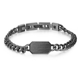 1 - Bracciale uomo INK Brosway BIK16 acciaio 316L satinato