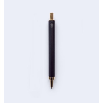 1 - CW-008 Napkin pencil in aluminum with gold-colored details HMM Pencil collection