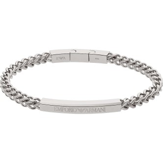 1 - Bracciale uomo Emporio Armani acciaio EGS2416040