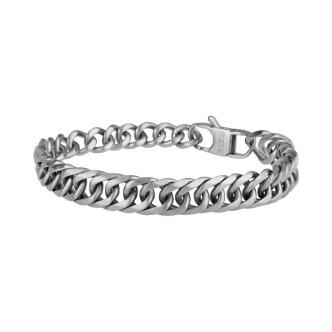 1 - Gritty Breil men's bracelet TJ2976 polished steel