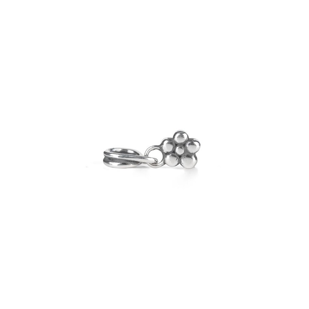 1 - Daisy Flower Pendant Trollbeads "You are the most beautiful" Silver 925 TAGBE-00260 Thun collection