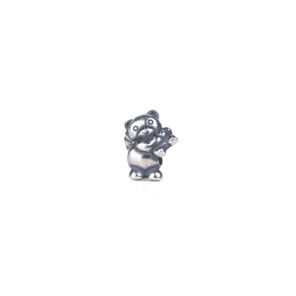 1 - Beads Teddy cupid Trollbeads "Yours forever" Silver 925 TAGBE-30158 Thun collection