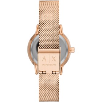 1 - Armani Exchange Lola women's watch AX5566 rose steel bracelet