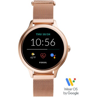 1 - Smartwatch Fossil GEN 5E donna FTW6068 acciaio rosato