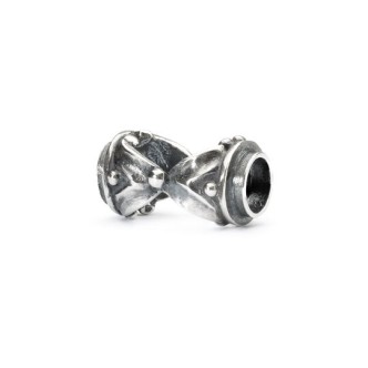 1 - Beads clessidra Trollbeads Argento TAGBE-00245