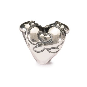 1 - Beads abbraccio del cuore Trollbeads Argento TAGBE-10007