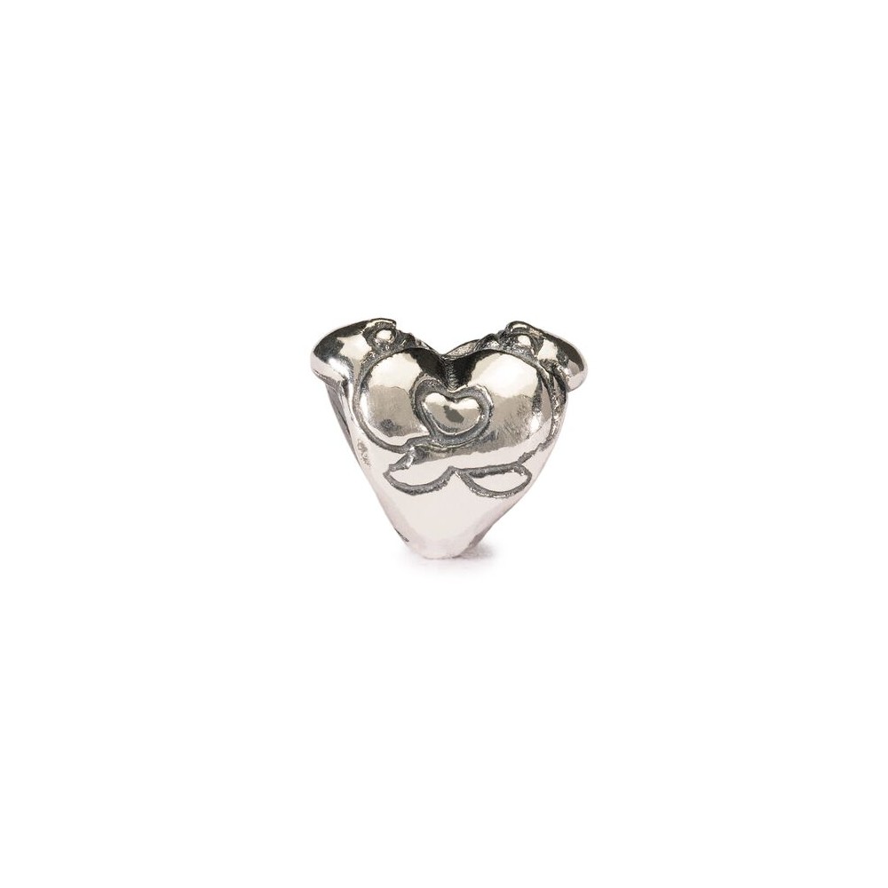 1 - Beads abbraccio del cuore Trollbeads Argento TAGBE-10007