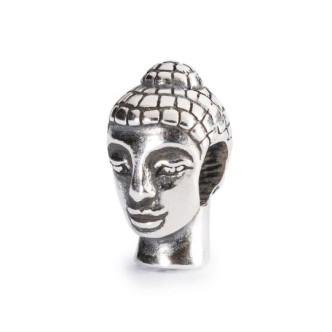 1 - Beads Head of Buddha Trollbeads Silver TAGBE-10037