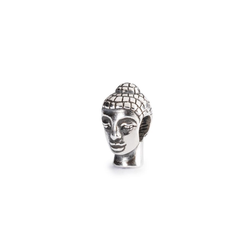 1 - Beads Head of Buddha Trollbeads Silver TAGBE-10037