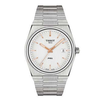 1 - Orologio Tissot PRX uomo T137.410.11.031.00 acciaio 316L quarzo