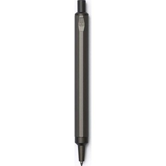 1 - Napkin pen CW-012 in raw aluminum HMM Ballpoint collection