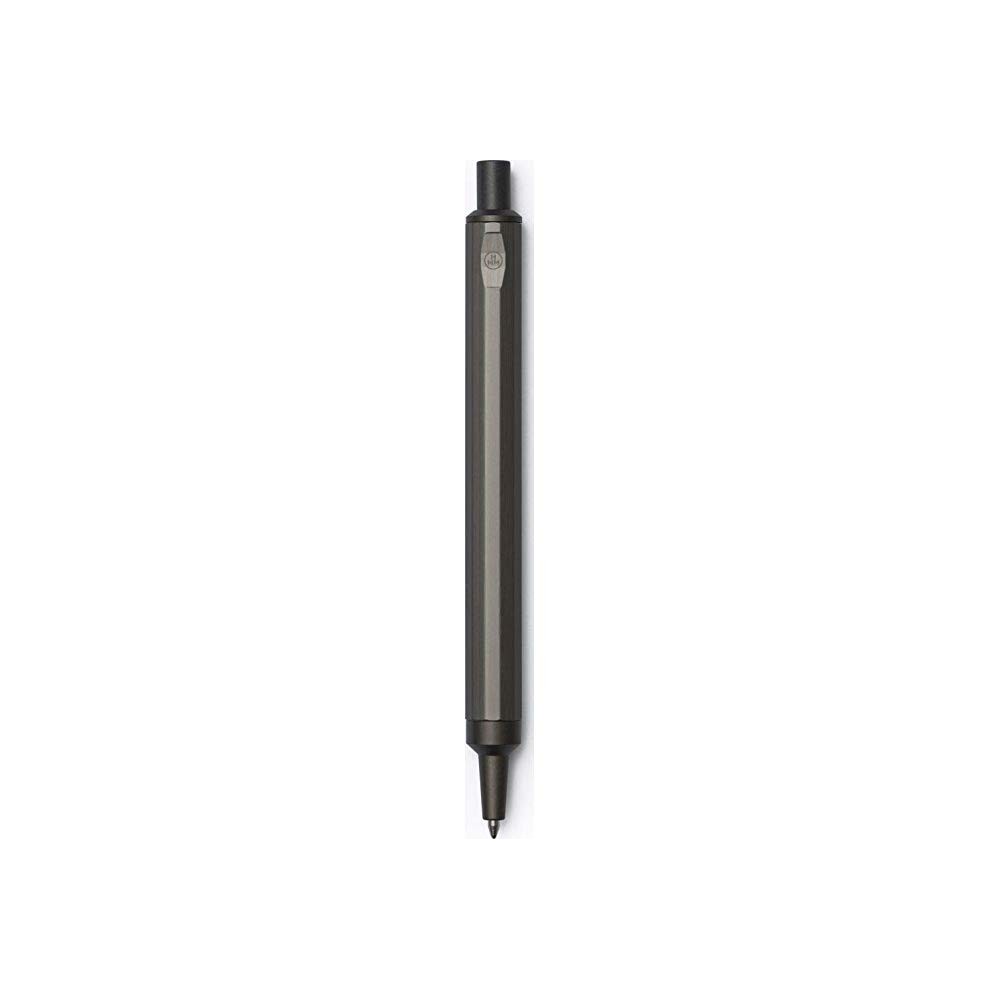 1 - Napkin pen CW-012 in raw aluminum HMM Ballpoint collection