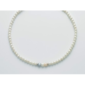 1 - Miluna Necklace Lucky Gold 750/1000 with PCL5740V pearls