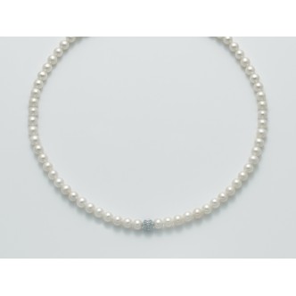 1 - Miluna Necklace Lucky Gold 750/1000 with PCL5300V pearls