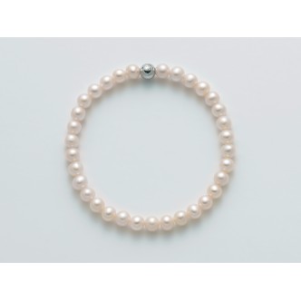 1 - Bracciale Miluna Natural Brio Argento 925 con perle PBR3034