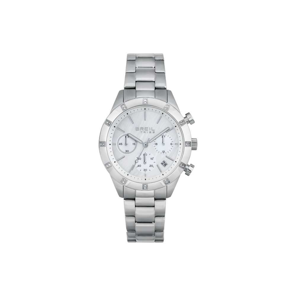 1 - Breil Dazzle Chronograph woman watch EW0519 steel case and bracelet