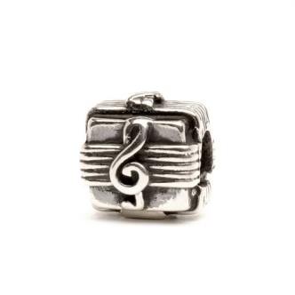 1 - Beads Cassetta della musica Trollbeads Argento TAGBE-10048