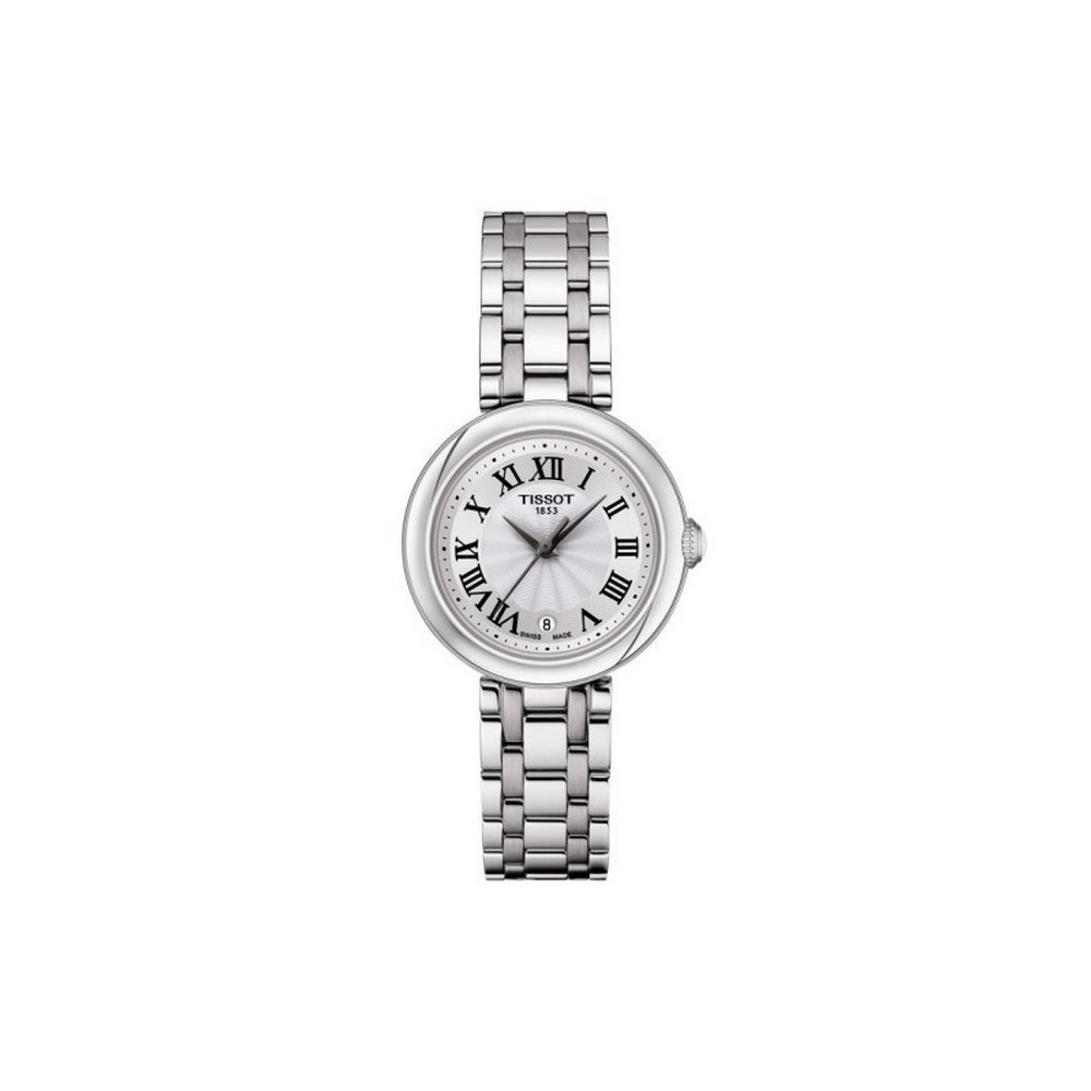 1 - Orologio Tissot Bellissima Small donna solo tempo T126.010.11.013.00 cassa e bracciale in acciaio