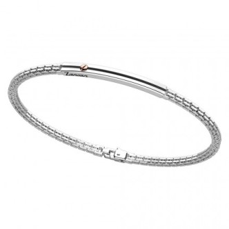 1 - Bracciale Zancan Argento uomo ESB082R Inisgnia 925