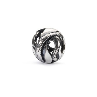 1 - Beads piume della libertà Trollbeads Argento TAGBE-10159