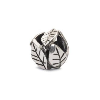 1 - Beads foglie al vento Trollbeads Argento TAGBE-10208