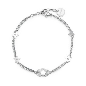 1 - Brosway Chakra BHKB025 star bracelet 316L steel with crystal