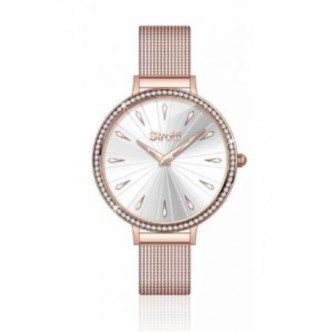 1 - Stroili women's watch Losanna 1665834 steel rose gold