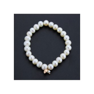 1 - Elastic bracelet woman cultured pearls Marakò BR1592