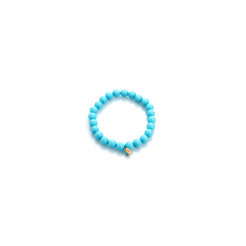 1 - Bracciale elastico Marakò donna pasta turchese BR1633