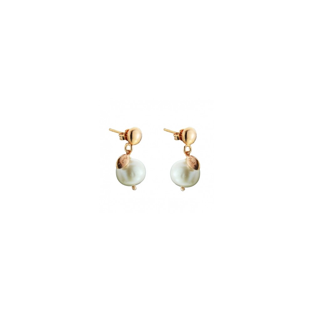 1 - Marakò women's agate cultured pearl earrings OR2320 with 925 silver