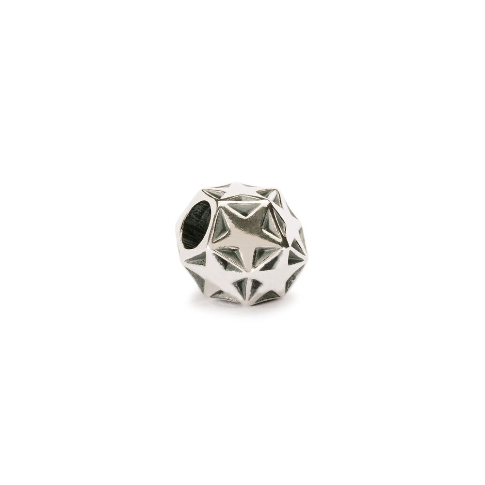 1 - Trollbeads Sparkling Star Beads Silver TAGBE-20020