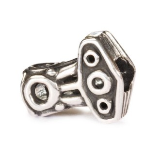 1 - Thor's hammer beads Trollbeads Silver TAGBE-20100